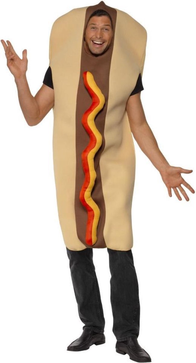 Volwassenenkostuum Hotdog bodysuit