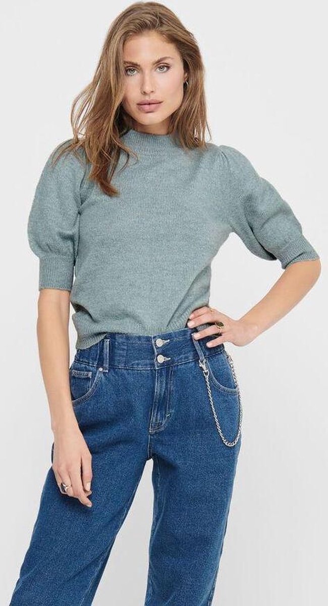 Jdyrue 2/4 Pullover Knt 15208832 Abyss/melange