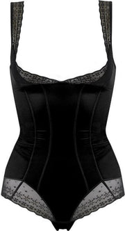 Kant Korsetten - Lichaam Vormgeven - Lift Ondergoed - Body Shaper - S - Zwart