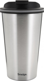 Smidge Thermosbeker On The Go 355 Ml Rvs Zilver/zwart