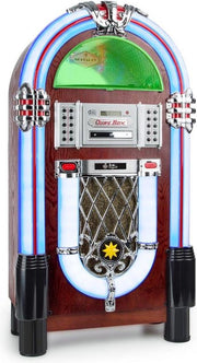 auna Graceland -Jukebox - USB SD AUX - CD speler - AM/FM radio ontvanger