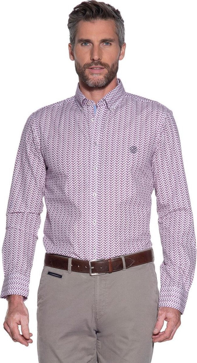 Campbell Classic Casual overhemd lange mouw
