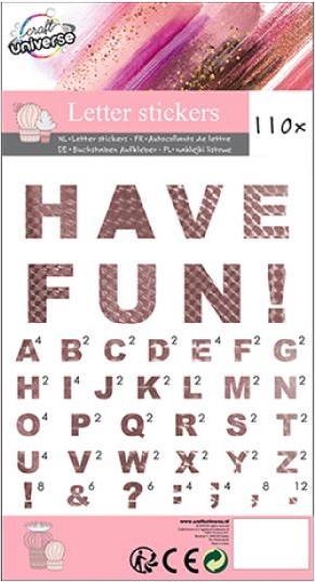 W&o Stickers Letters Junior 22