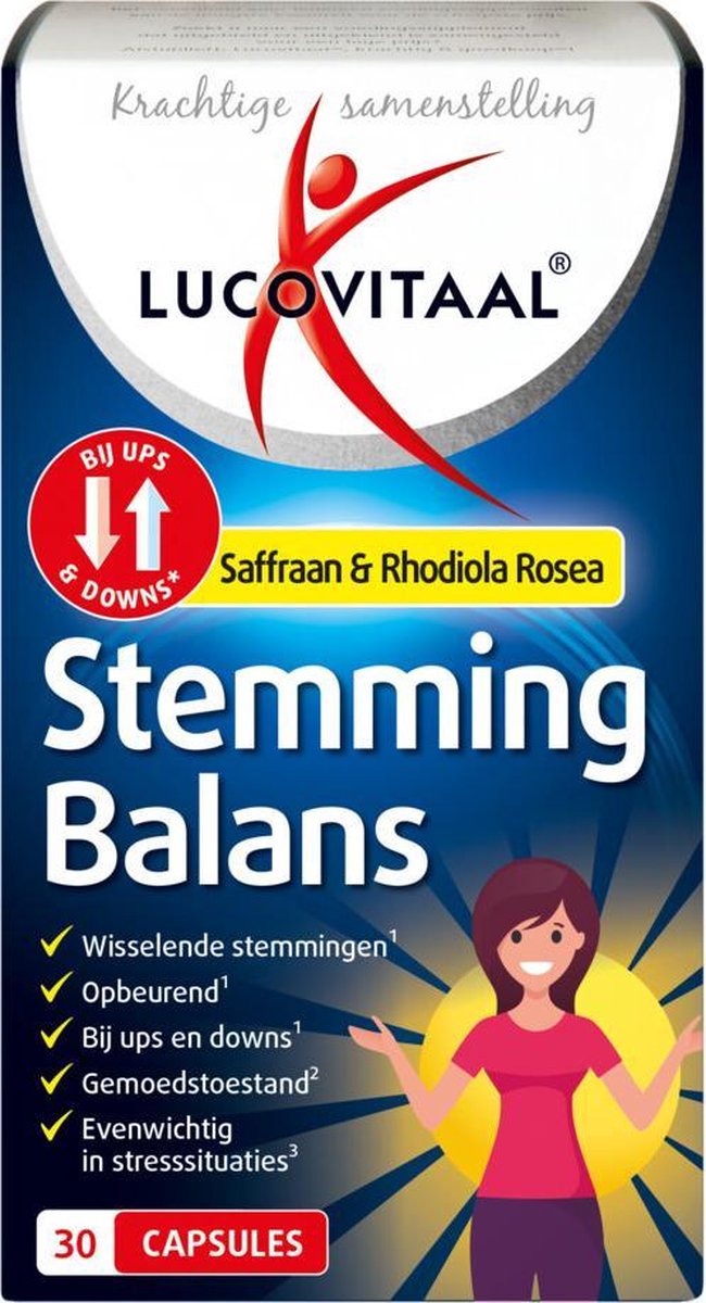 Lucovitaal Stemmingbalans 30 capsules