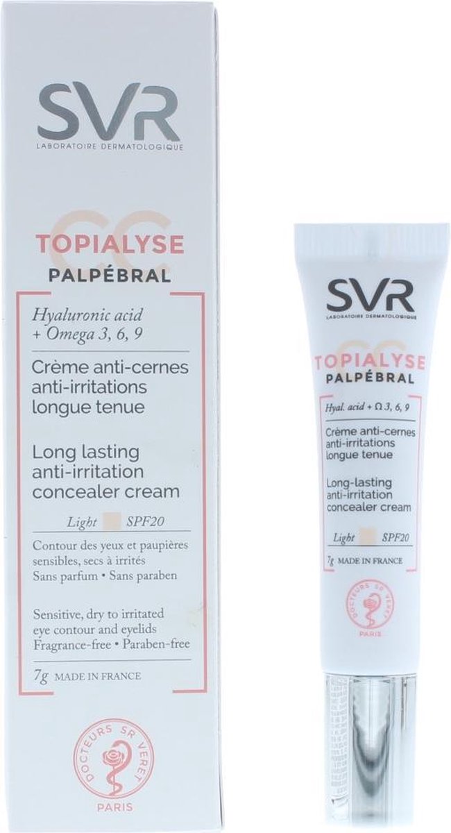 Svr Topialyse Palpa(c)bral Long-lasting Anti-irritation Light Cc Cream 7g