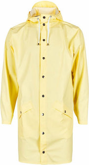 Rains Regenjassen Long Jacket Geel Maat:L/XL