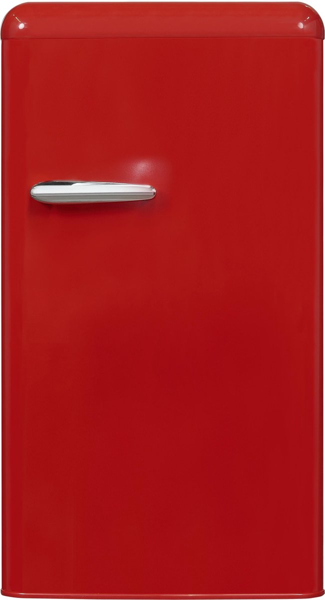 Exquisit RKS100-V-H-160FR - koelkast Vrijstaand - Rood
