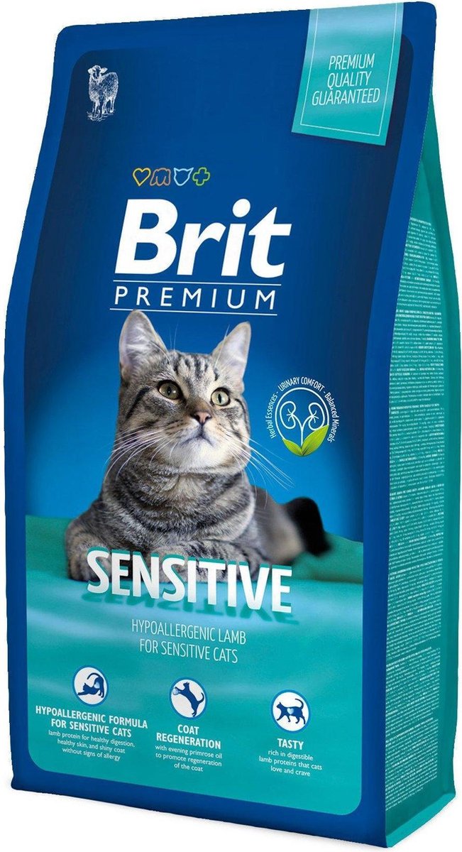 Brit Premium kat sensitive 8kg