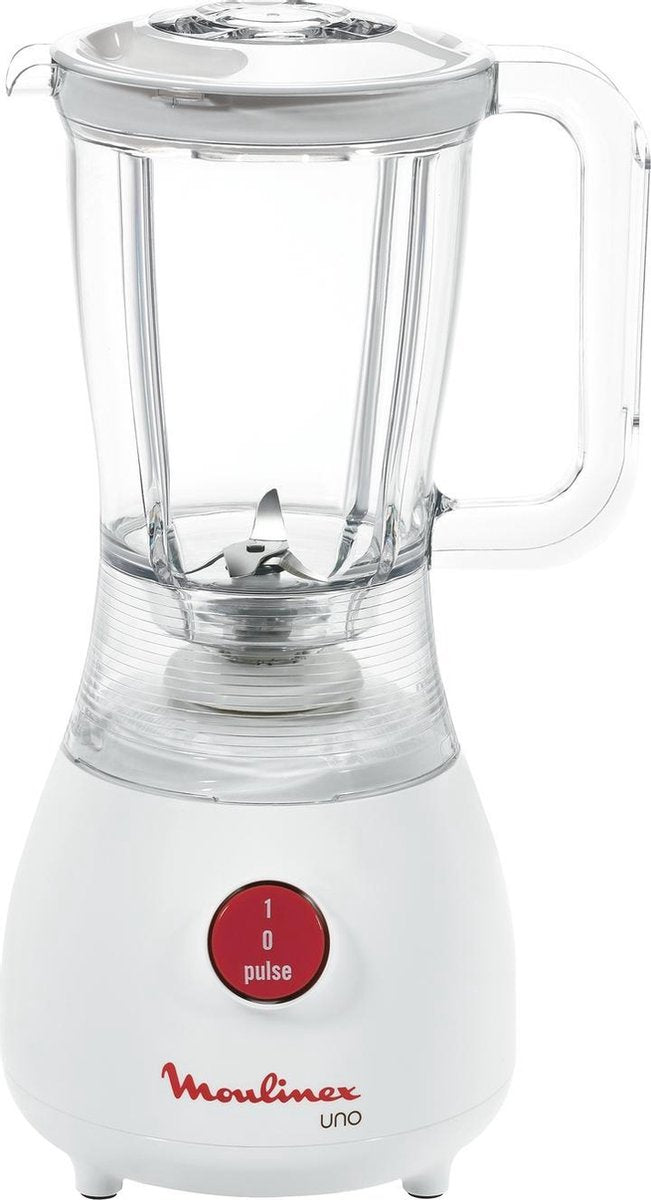 Moulinex Uno 1 l Blender voor op aanrecht 350 W Wit
