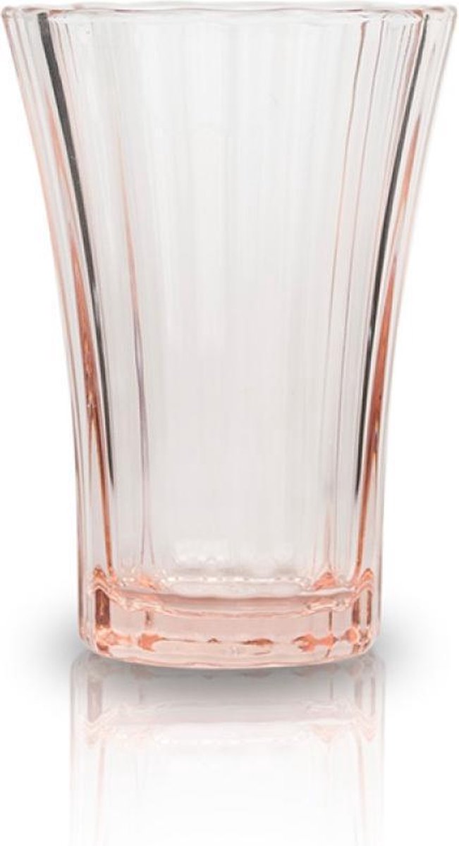 Pasabahce Diamond - Roze Shotglaasjes - Set van 6 - 110 ml