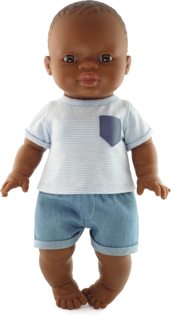 Little Lady Poppenkleding - Paola Reina Gordi jongens kleding - Minikane kleertjes - setje kleding zomer