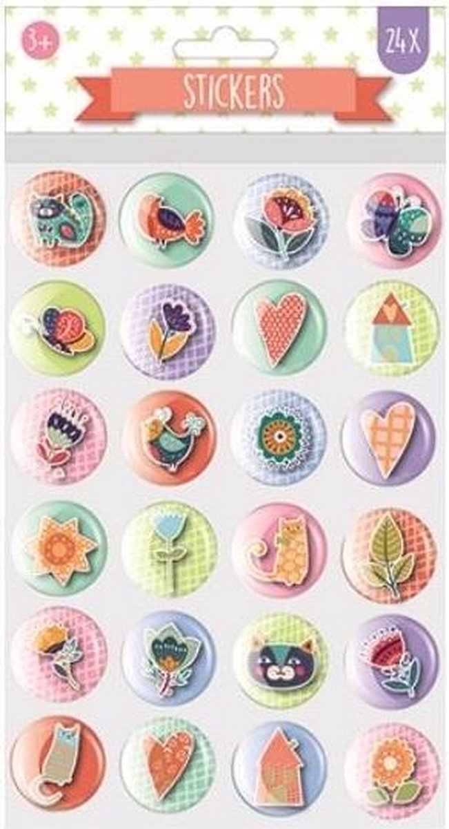 W&o Stickervel Bubble  26 X 14