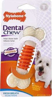 Nylabone dental chew baconsmaak - tot 11 kg - 1 stuks