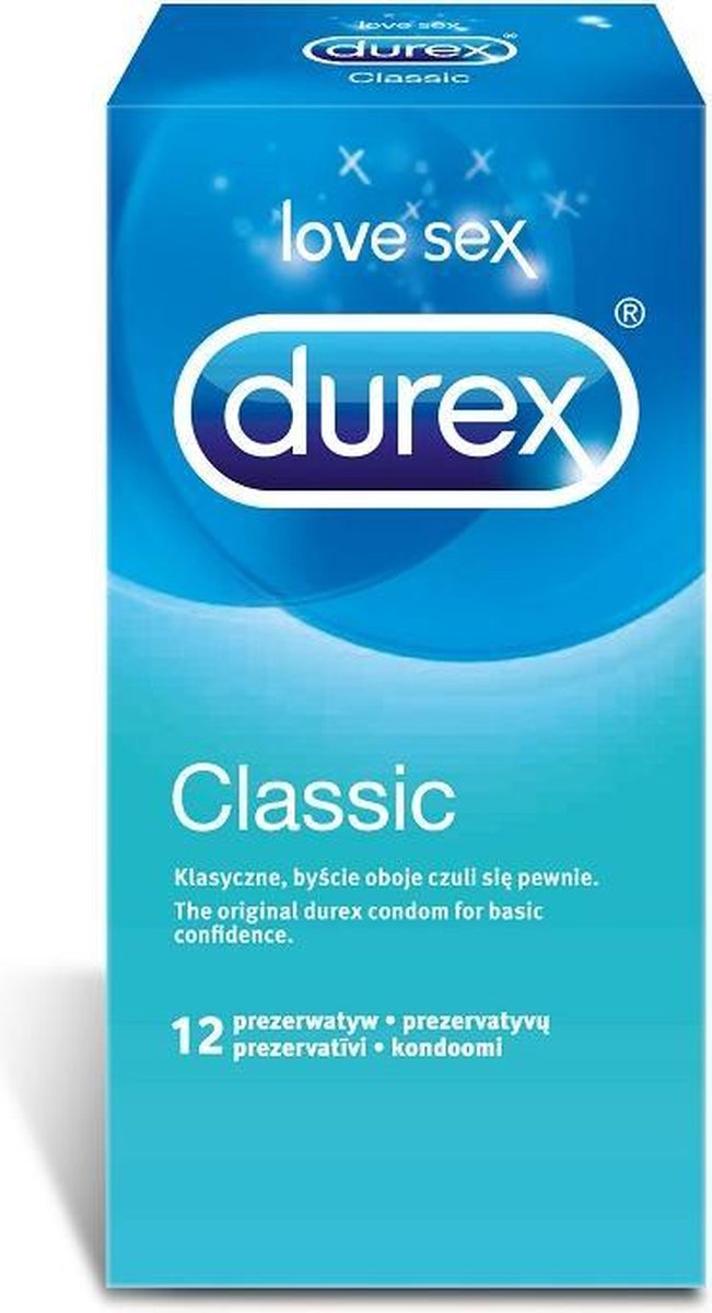 Durex - Classic Classic Condoms 12Pcs