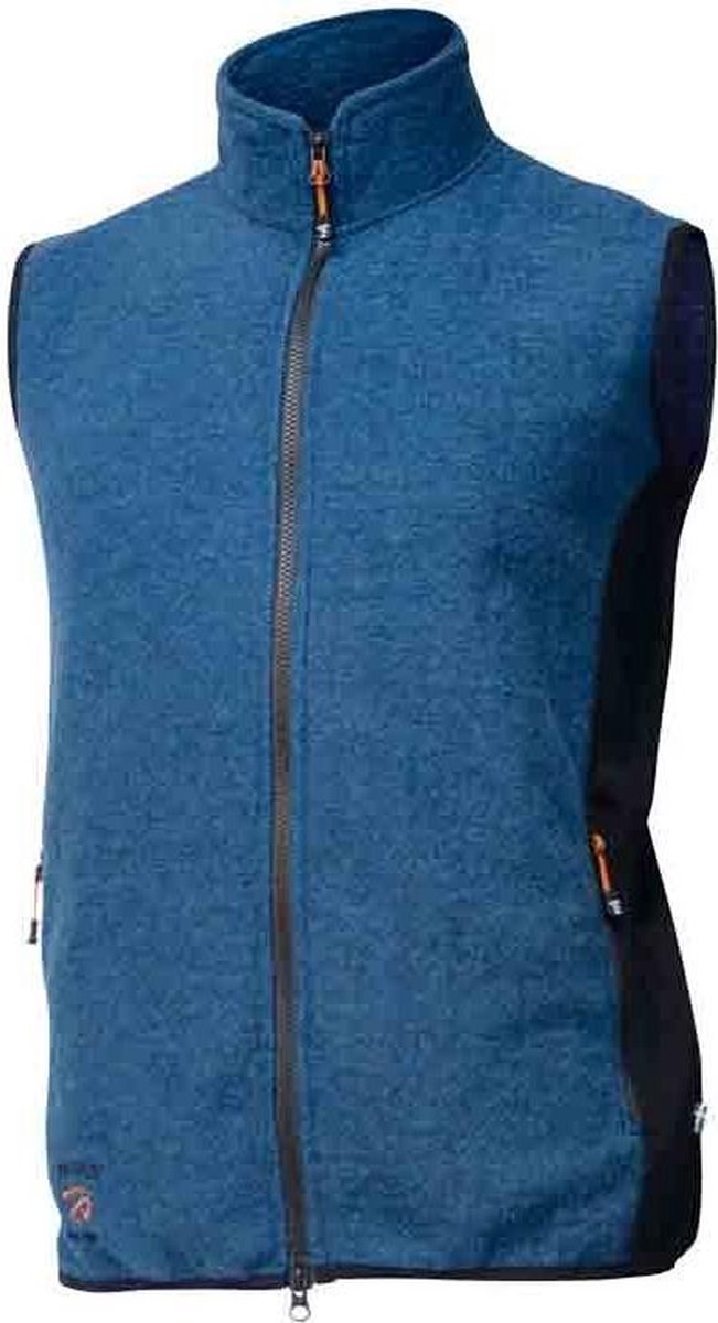 Ivanhoe Bodywarmer Vinh Heren Wol/lycra Blauw Maat 3xl