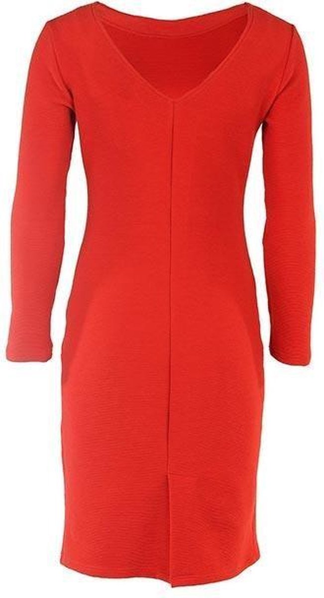 SRNDPTY Jurk Dory Lipstick rood XXXL