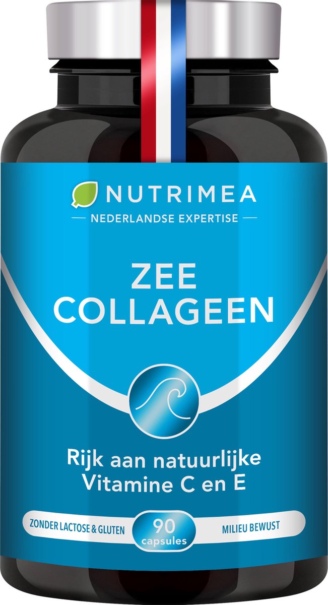 Collageen - Vitamine C en E – NUTRIMEA - 90 caps – NUTRIMEA