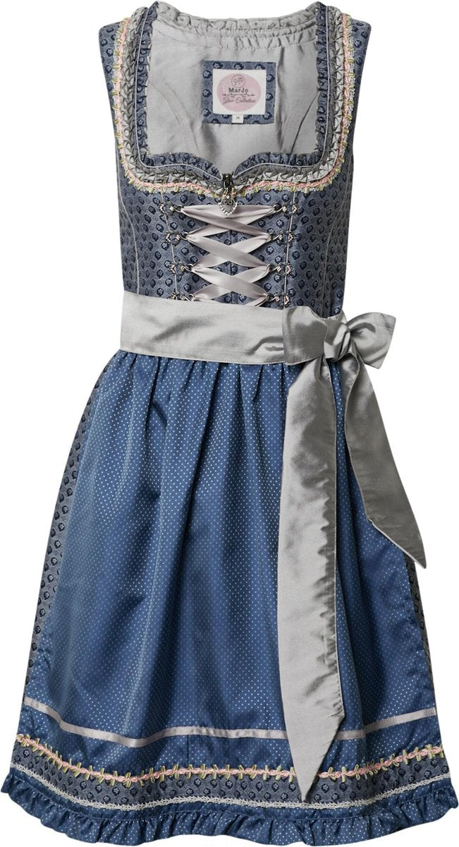 Marjo dirndl 013 mirena Blauw-38