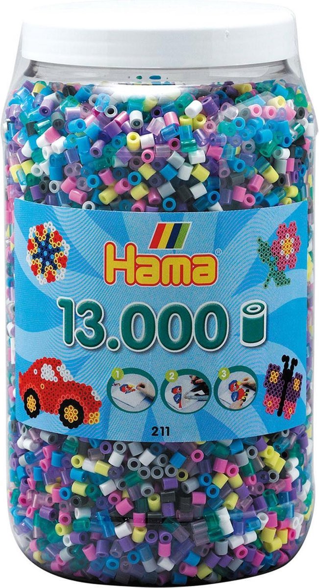Strijkkralen 13000 Delig Assorti