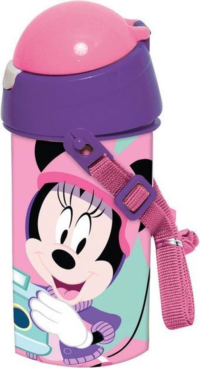 Disney Drinkbeker Met Koord Minnie Mouse Meisjes 500 Ml Roze