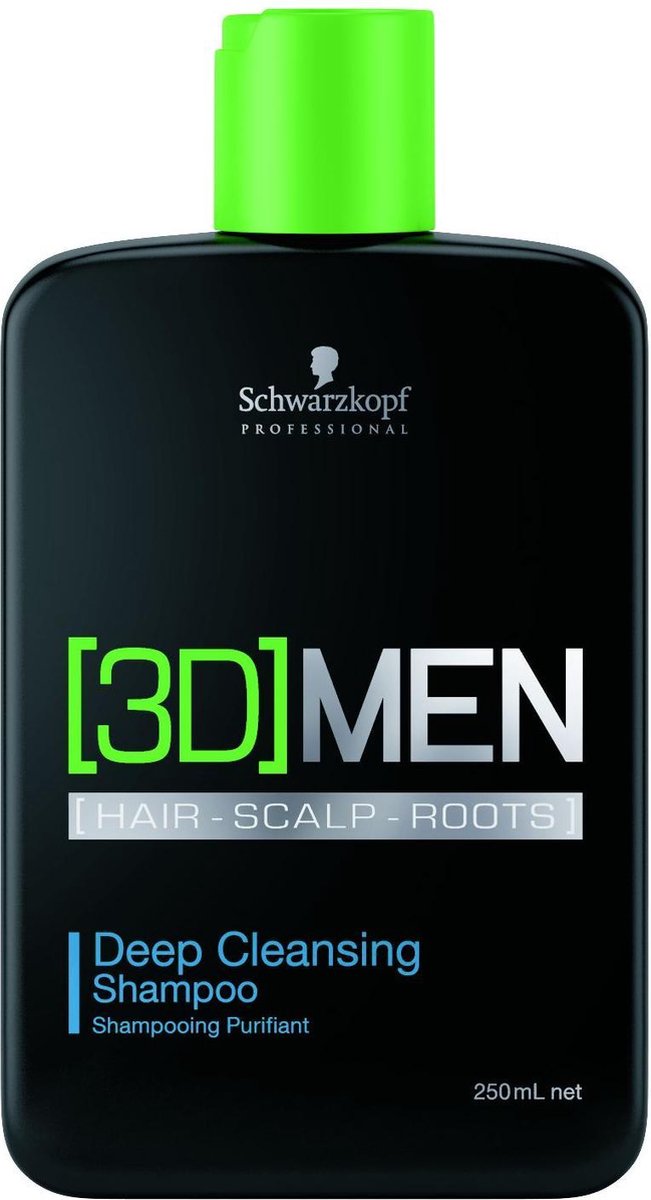 Schwarzkopf 3D Mension Deep Cleansing Shampoo - 250 ml - Shampoo
