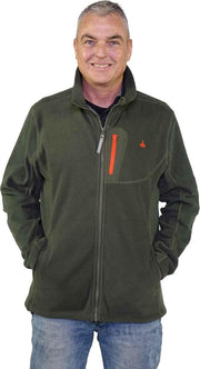BJØRNSON Fleece Vest 4 Seizoenen Heren Olijfgroen - 2XL - VALDEMAR