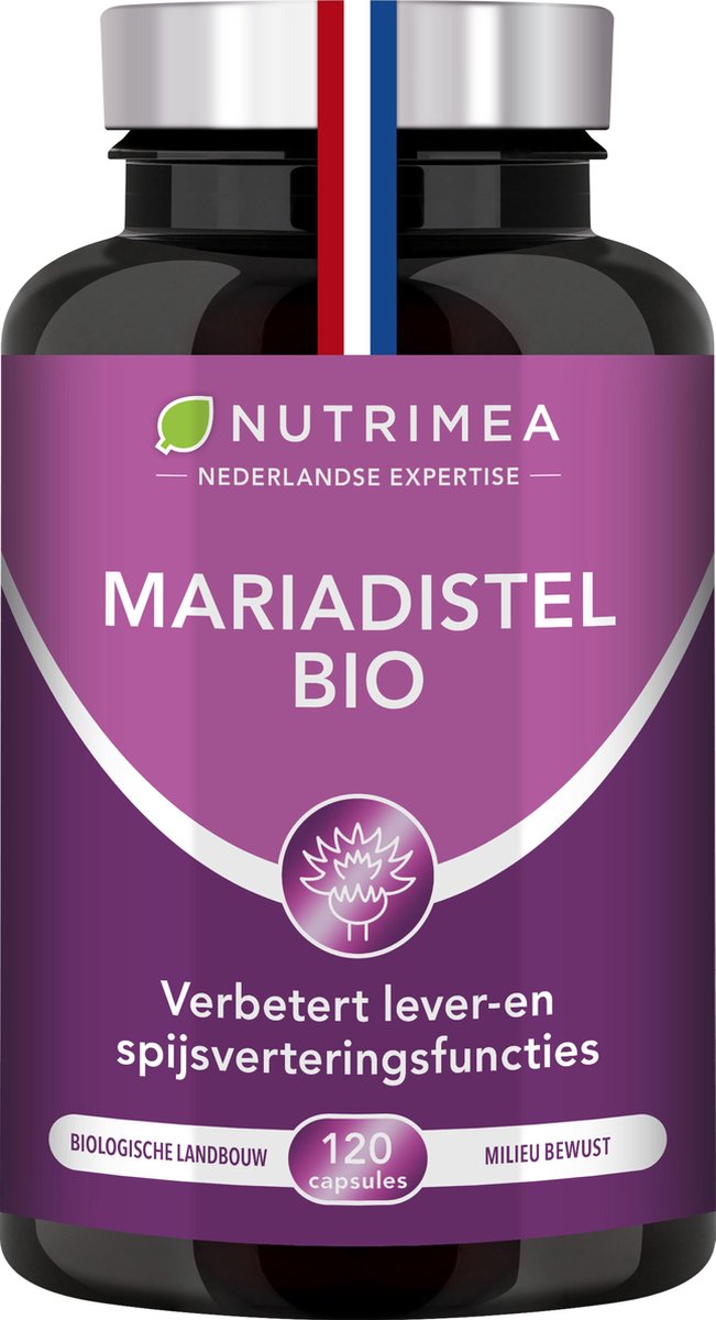 Mariadistel - NUTRIMEA - voedingssupplement - 120 caps