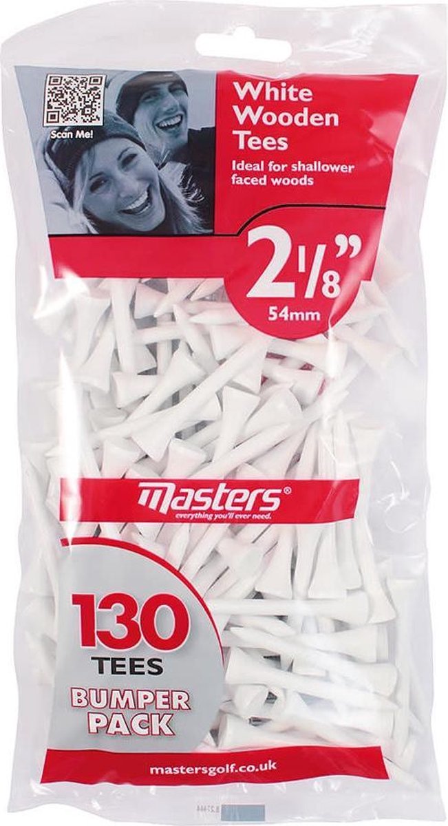 Masters - BumpaBag Tees 2 1/8" 130 stuks