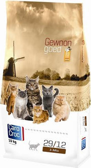 Carocroc kat 3-mix - 15 kg - 1 stuks