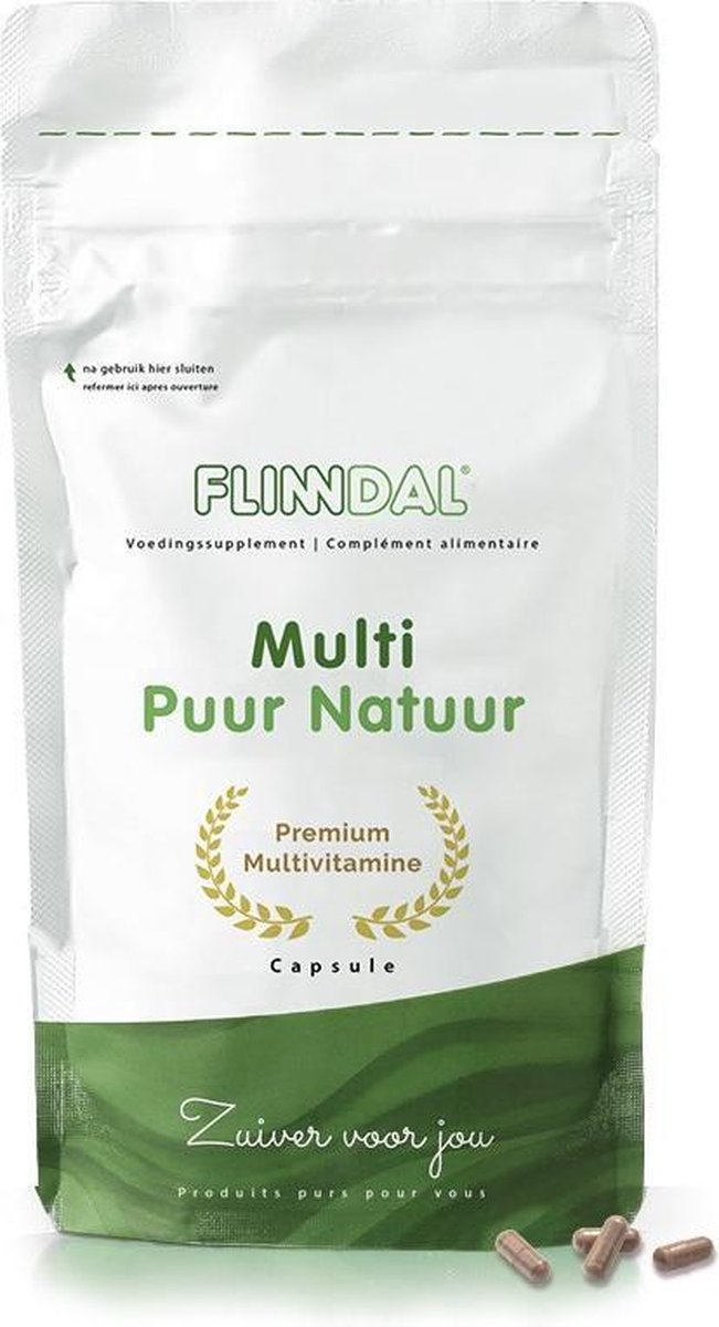Multi Puur Natuur (Bevat 21 groenten- en fruitextracten + spirulina
