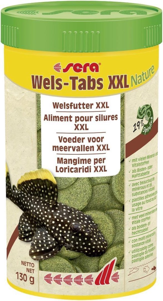 Wels-Tabs XXL Nature 250ml