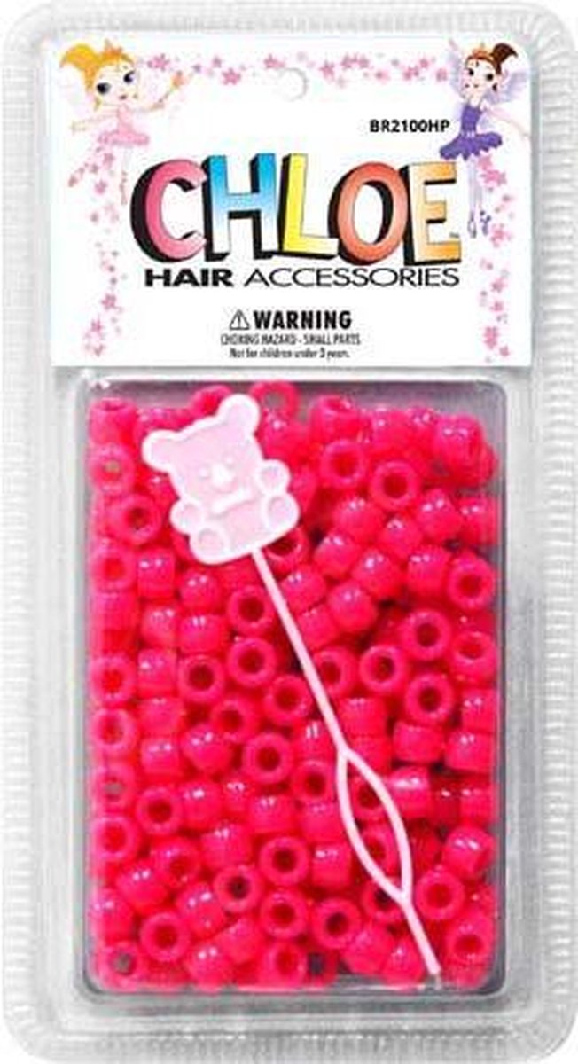 CHLOE BEAD RND 200 H/PINK