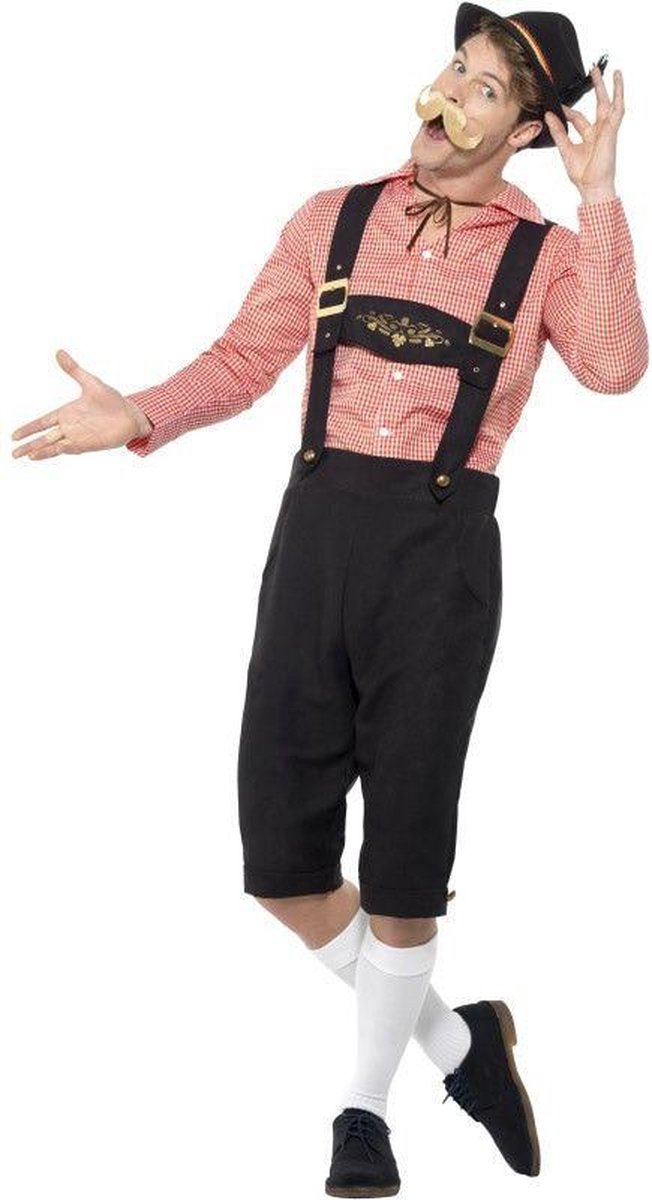Boeren Tirol & Oktoberfest Kostuum | Kurt Erich Biermann Kostuum | Large | Bierfeest | Verkleedkleding