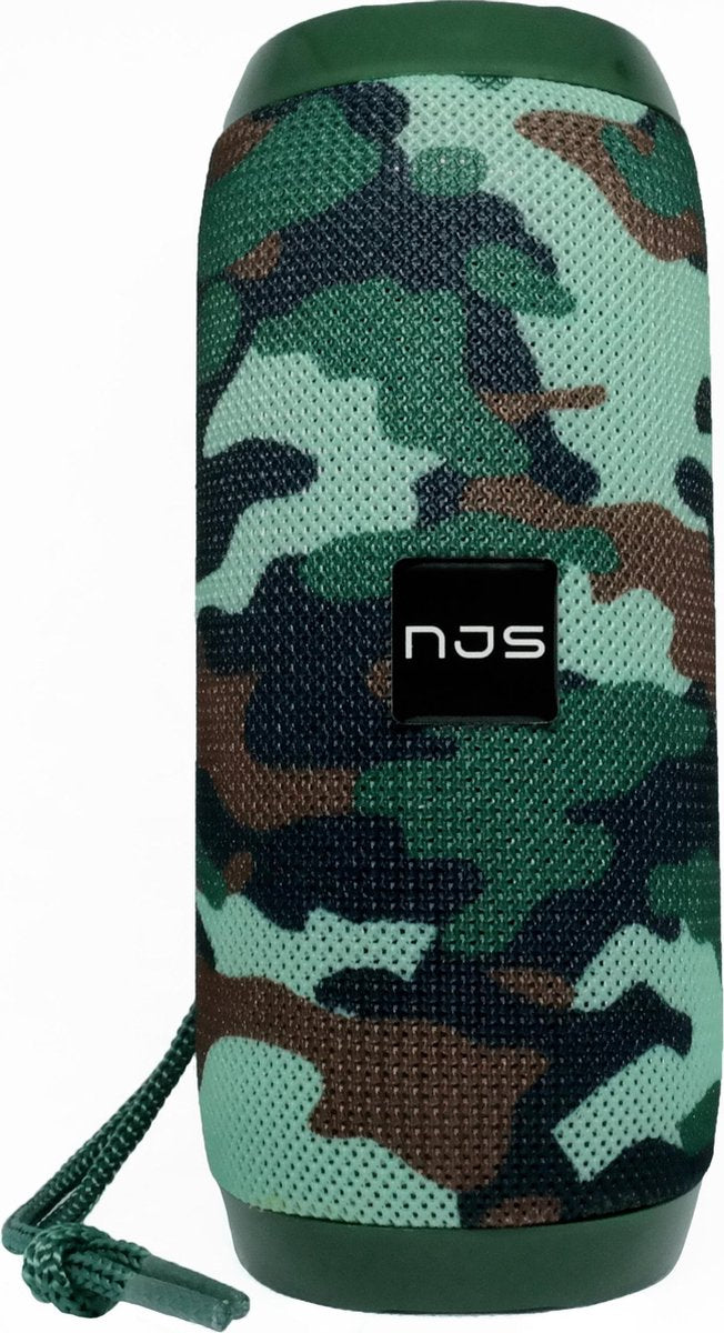 NJS 017 - Bluetooth speaker - Muziek box - Draadloos - 10 watt - Camo