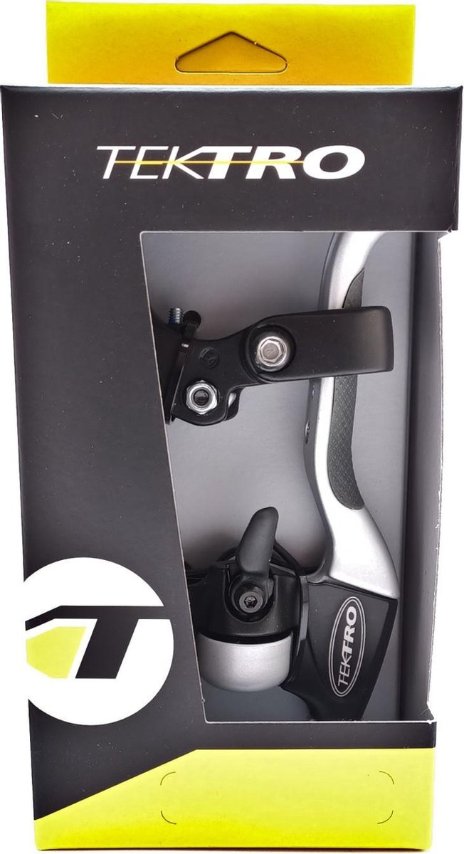 remgrepenset cantilever/rollerbrake zwart 2-delig