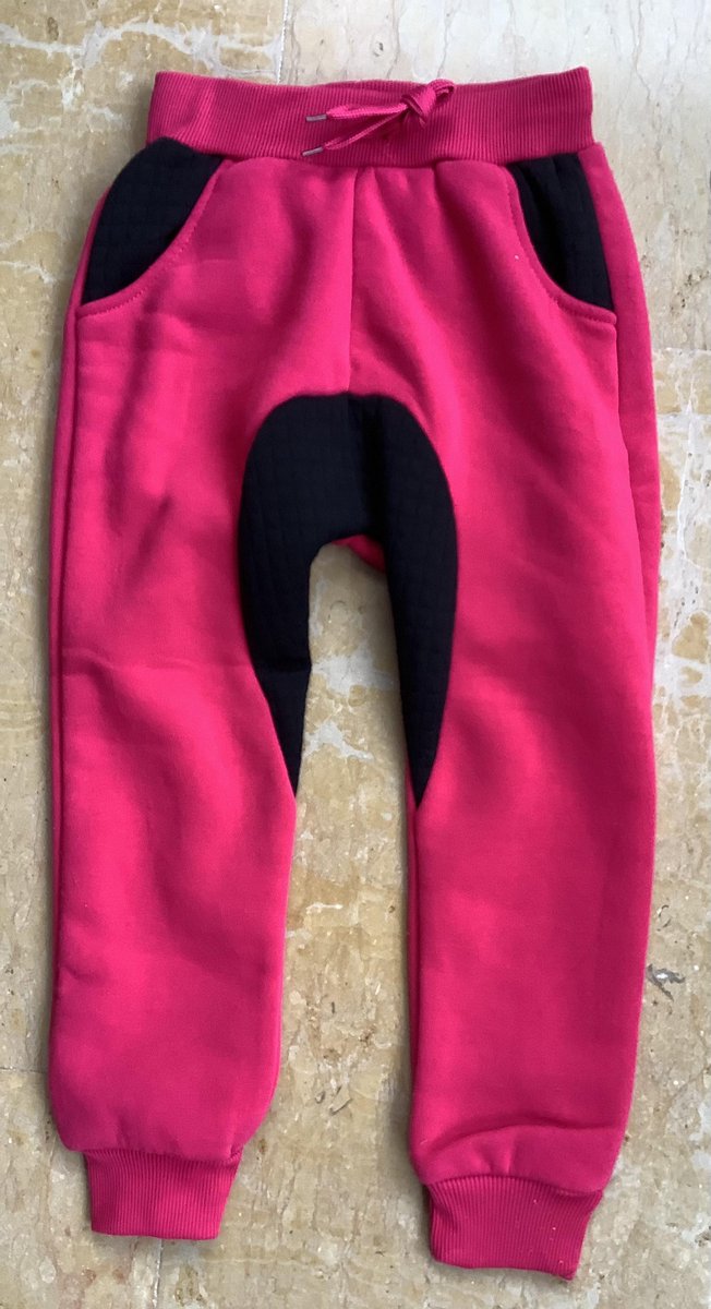 S&C joggingbroek - roze - maat 110/116
