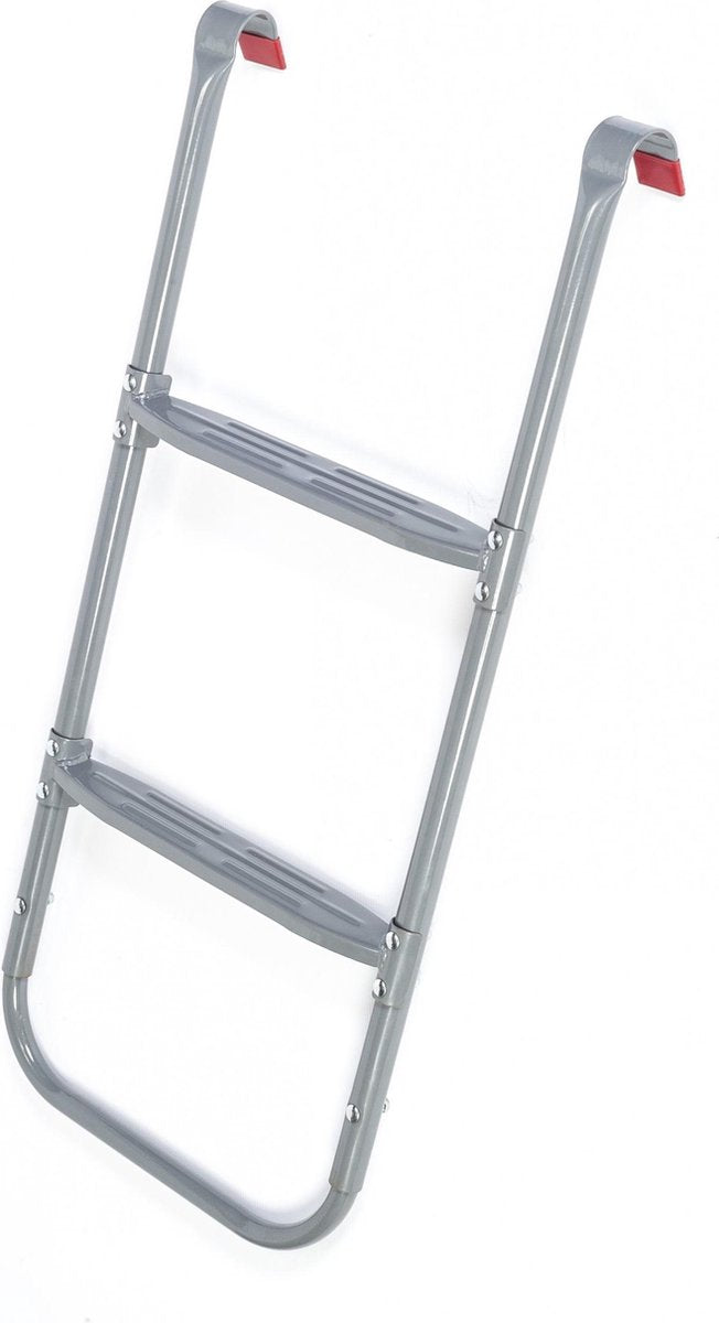 Jumpking Trampolineladder Deluxe 87-95 Cm Zilver