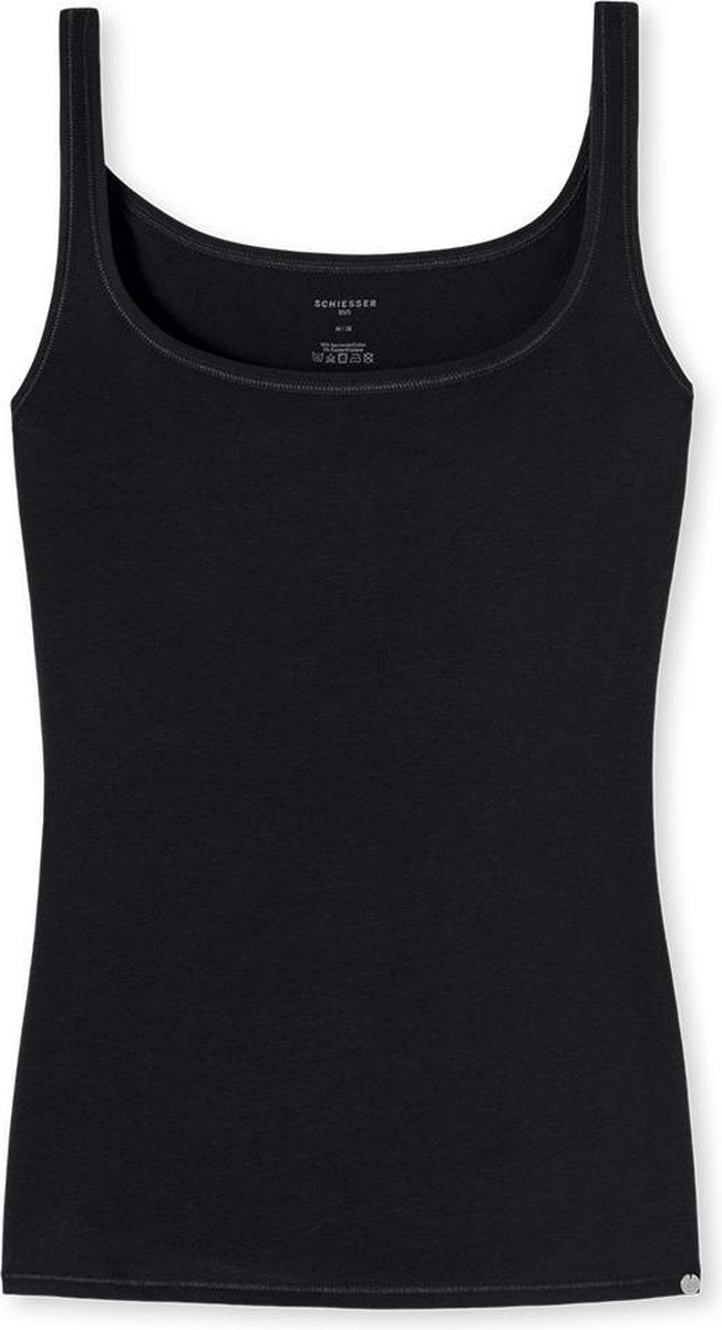 Schiesser - Zwarte Top - XL