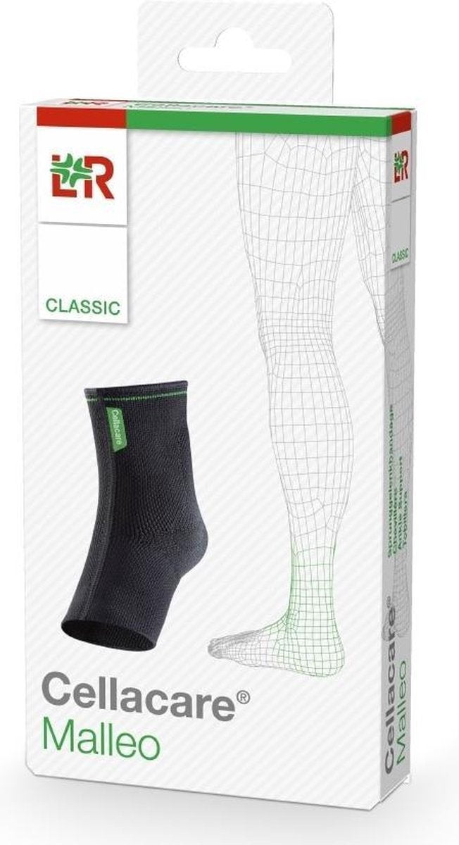 Enkelbrace Cellacare Malleo Classic - Maat 4 | Braces | Zwart