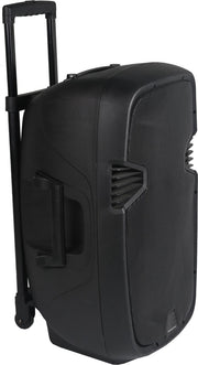 Ibiza Sound HYBRID15VHF-BT Box - Mobiele Accu Luidspreker - USB/ SD & Bleutooth - Draadloze Microfoons - 700 Watt