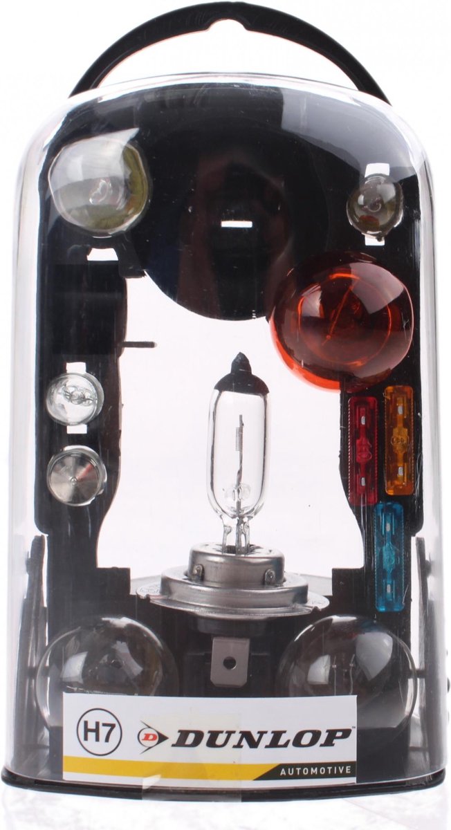 Dunlop Reservelampenset Auto H7 12 Volt 11-delig