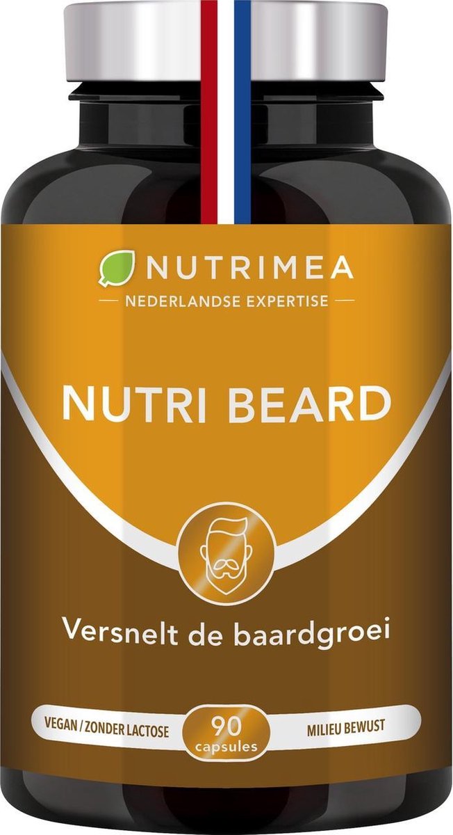 Baard - Baardverzorging - Biotine - Baardgroei - Nutribeard - 90caps
