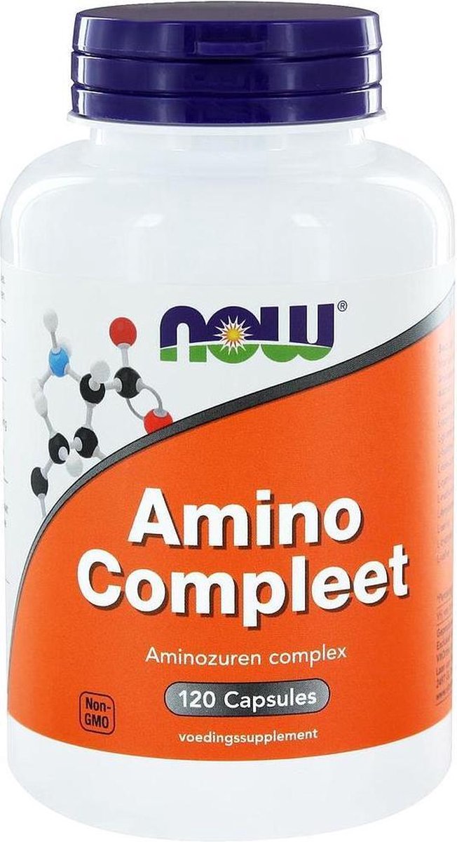 Now Foods - Amino Compleet - Aminozuren Complex - 120 Capsules