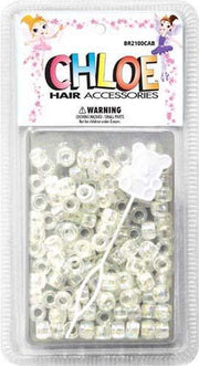 CHLOE BEAD RND 200 CLR AB (2 pakken)