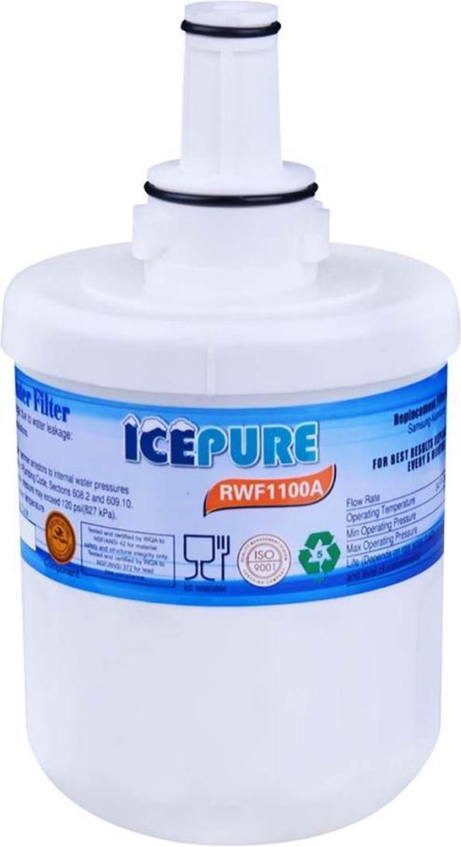 Icepure RWF1100A Water Filter Refrigerator Replacement Samsung