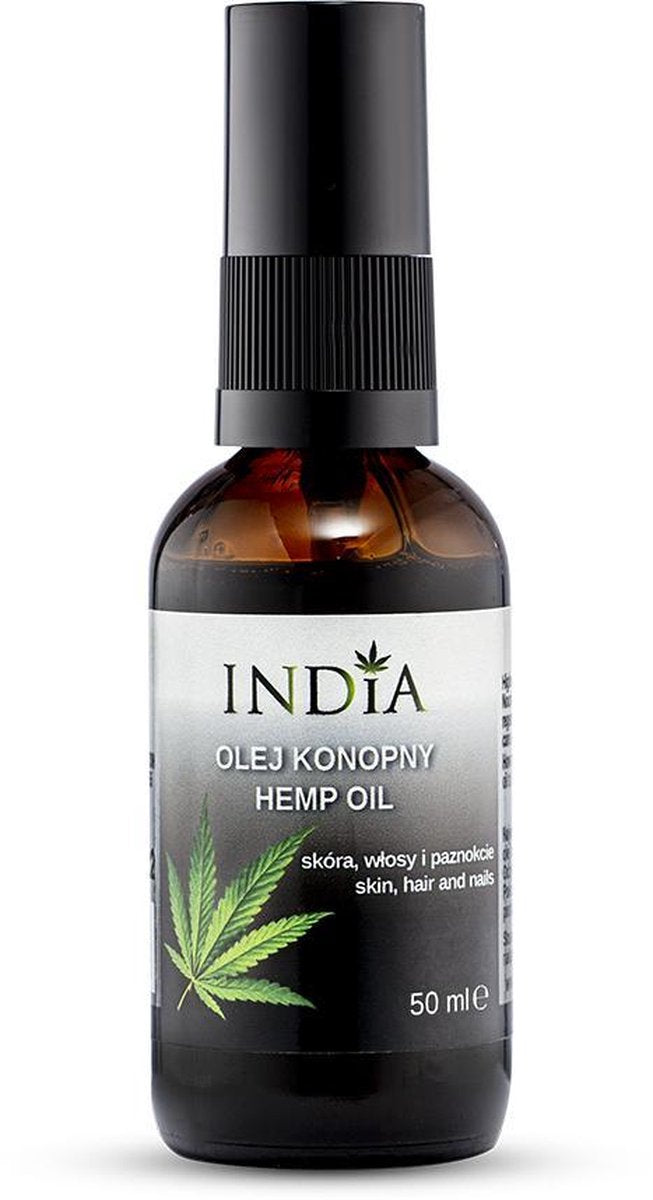 India Cosmetics Hennep olie voor lichaam