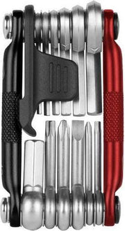 Crankbrothers multitool zakmodel 13 delig zwart rood