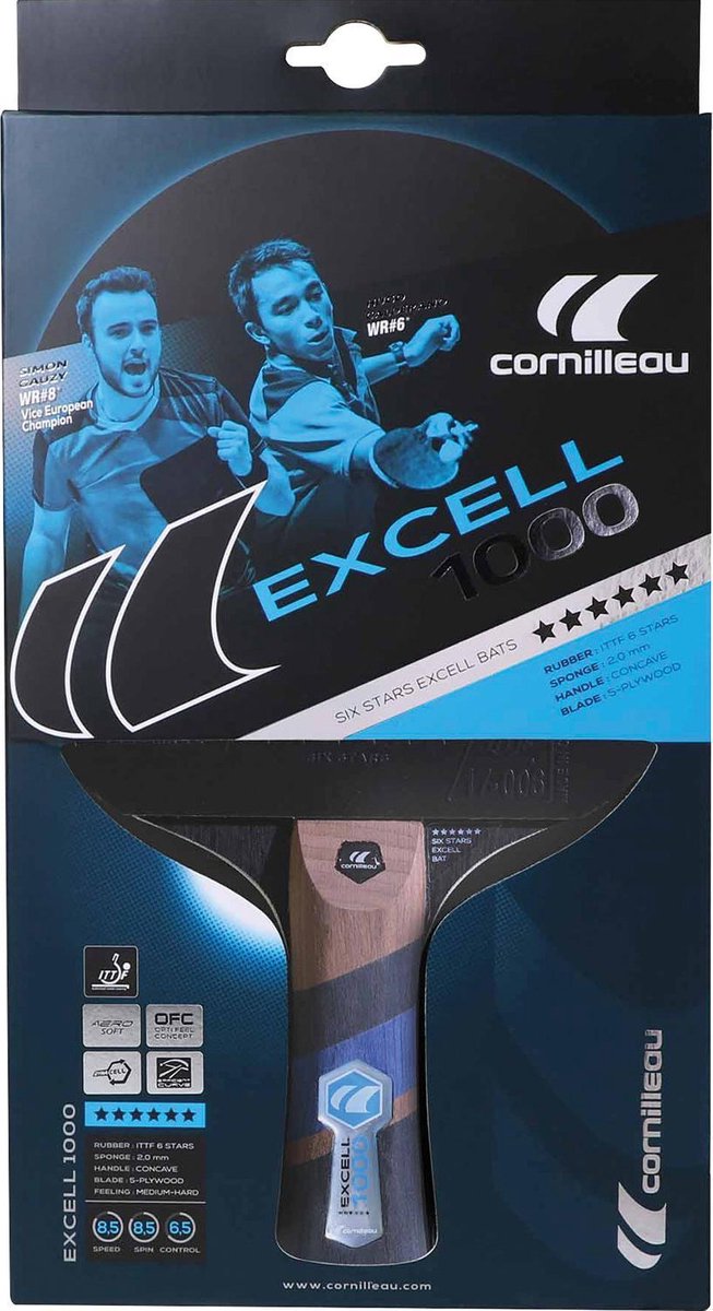 Cornilleau Tafeltennisbat Excell 1000