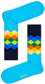 Happy Socks Faded Diamond Socks