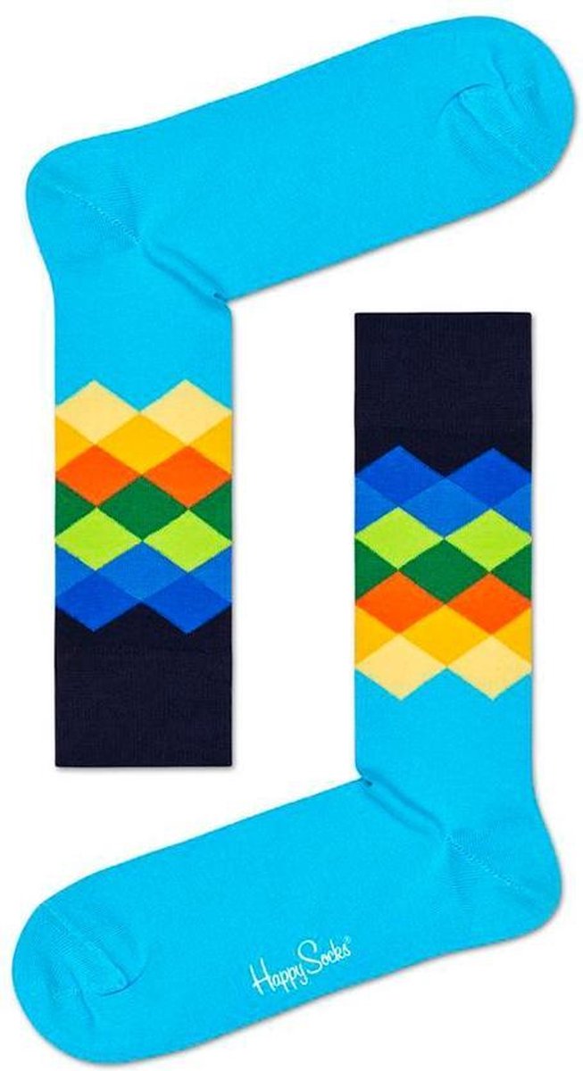 Happy Socks Faded Diamond Socks